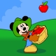 Микки Маус и яблоки | Mickey Mouse And Apples