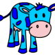 Раскрась коровку | Cow Draw