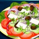 Делаем греческий салат | Greek Salad Decoration